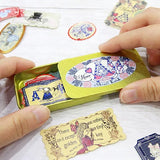 Usagi Alice in Wonderland Sticker Tin