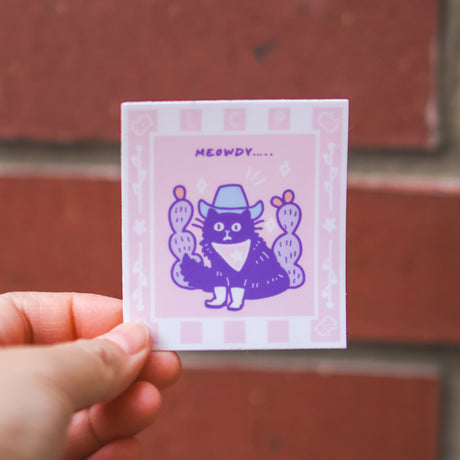 Thousand Skies - LCP Meowdy Vinyl Sticker
