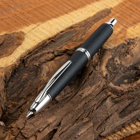 Pilot Vanishing Point Fountain Pen - Black Birchwood