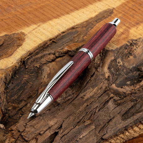 Pilot Vanishing Point Fountain Pen - Red Birchwood