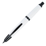 Pilot Vanishing Point Fountain Pen - White / Black