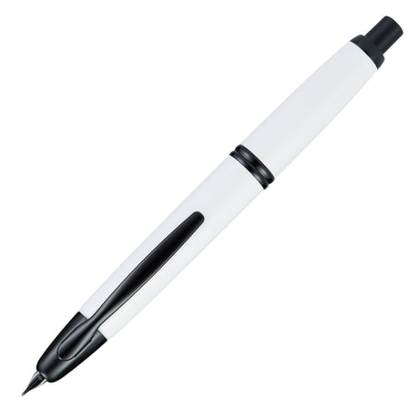 Pilot Vanishing Point Fountain Pen - White / Black