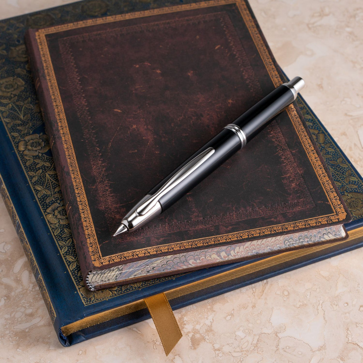 Split Point Pen Pilot Vanishing Point Fountain Pen - Black – Little Craft Place