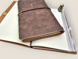 CoraCreaCrafts Vegan Leather Notebook