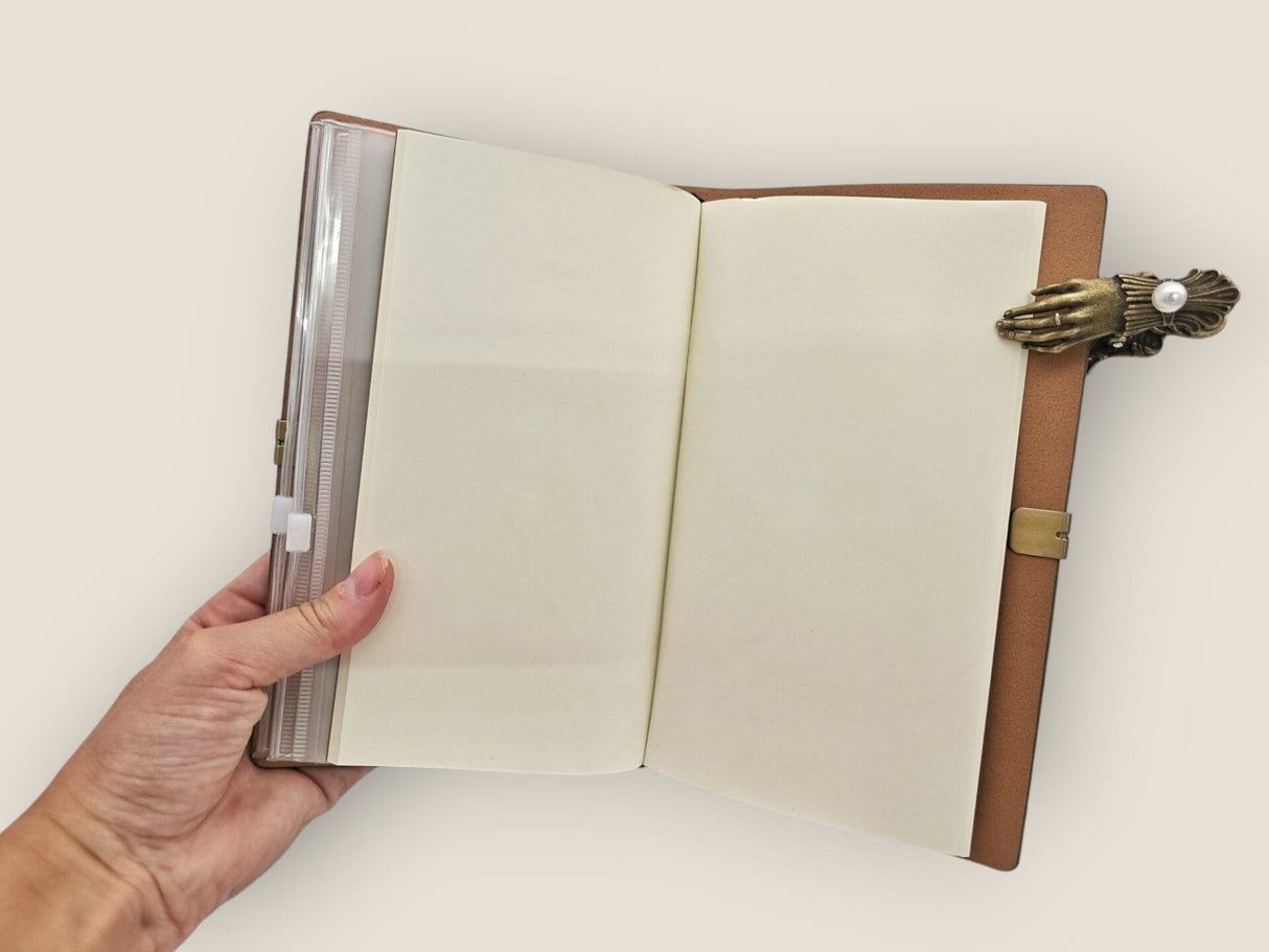 CoraCreaCrafts Vegan Leather Notebook
