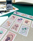 Vintage Mushroom Volume I Stamp Washi Tape