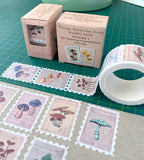 Vintage Mushroom Volume I Stamp Washi Tape