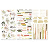 Vintage Orchard Essentials Rub-on Transfer Set