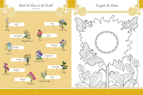 Peep inside the wonderful antiquarian world of flowers with Vintage Blossoms and Blooms Sticker, Color &amp; Activity Book - with more than 500 beautiful stickers and more than 50 activity and coloring pages.

Perfect for any sticker lover, crafter, puzzler, or flower aficionado, this book is a novel compilation of whimsical and vintage flowers.
