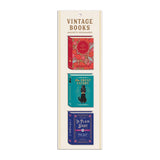 This lovely trio of bookmarks will help any reader keep track of where they are in a book. The set includes 3 different magnetic clip bookmarks, sure to add a little color and nostalgia to your book or magazine.