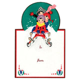 Vintage Christmas Holiday Sticker Box
