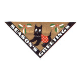 Vintage Christmas Holiday Sticker Box