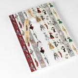 Libro de etiquetas y cintas adhesivas de moda vintage