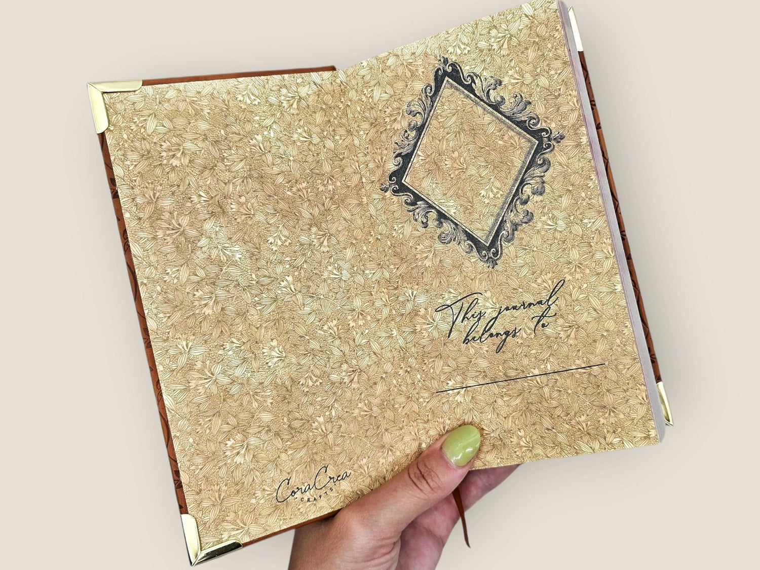 CoraCreaCrafts Vintage Planner (Undated)