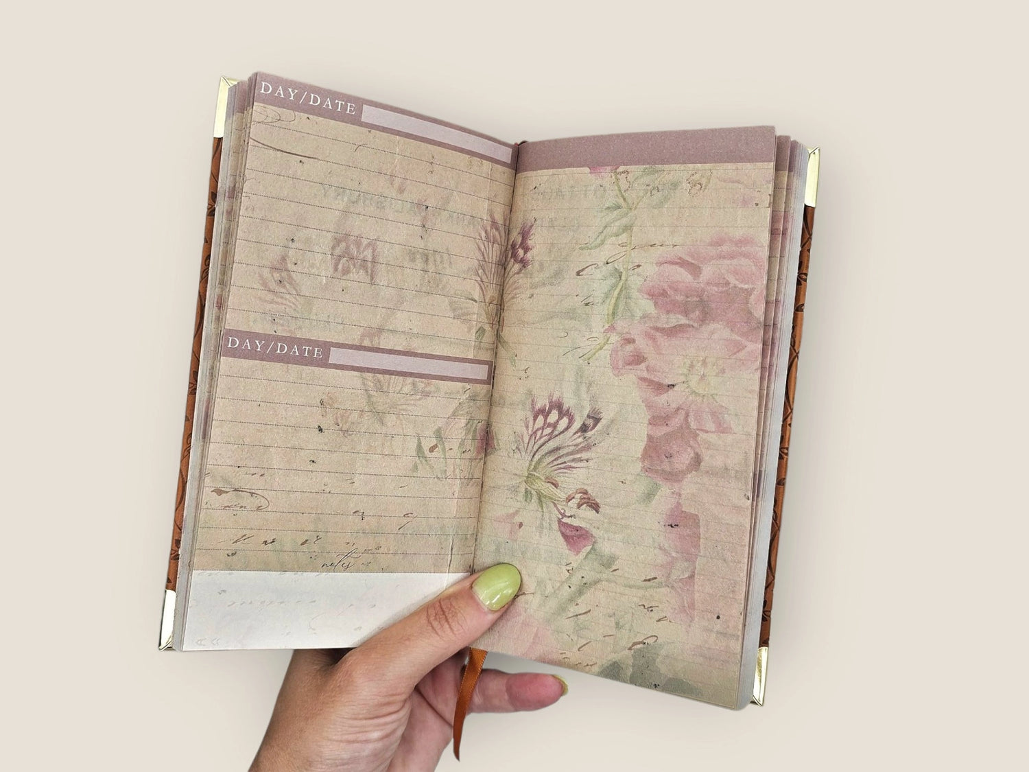 CoraCreaCrafts Vintage Planner (Undated)