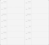 Recambio de calendario sin fecha Voyager (paquete de 2)
