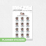 Was Kind To Myself Today! Planner Stickers