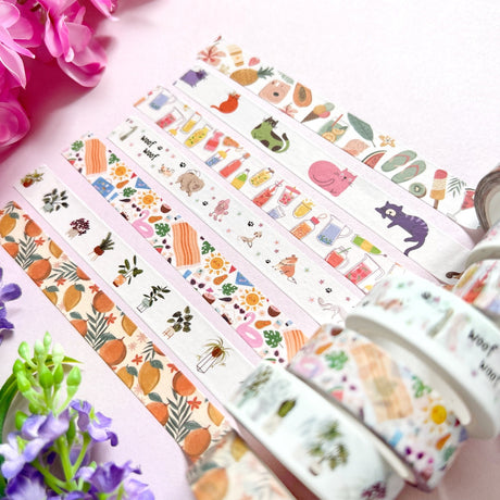 Colorful Cats Washi Tape