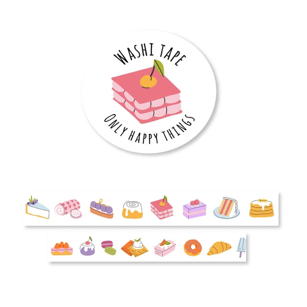 Pastries Desserts Washi Tape