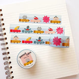 Pencil Cars SSD Wide Washi Tape