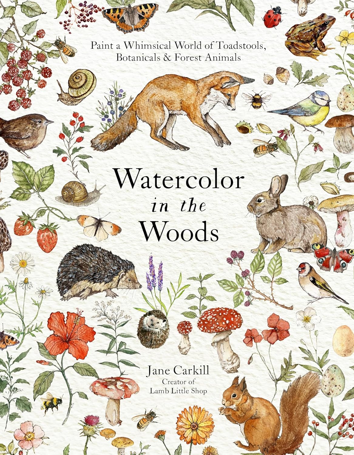 Illustrator Jane Carkill invites you into her storybook world with this collection of beginner-friendly art tutorials! With easy-to-follow directions to guide you through every swish of your brush, these cozy tutorials come to life on the page with each step. As enchanting as they are easy, these wonderful watercolor projects―with sketch templates included for added simplicity―are sure to bring joy and delight to every artist.