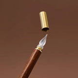 A modular glass pen that combines a glass nib with an elegant rosewood body.&nbsp;

The modular design allows the pen to be used for many years to come due to its easy nib replacement system. Designed to be easy to use and clean, the nib can be detached easily and lightly rinsed with water for cleaning.

The screw on brass cap allows for safe transport and storage making it perfect for use on the go.&nbsp;