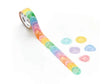 Weather Drops Candy Bande Water Lily Washi Roll Sticker