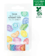 Weather Drops Candy Bande Water Lily Washi Roll Sticker