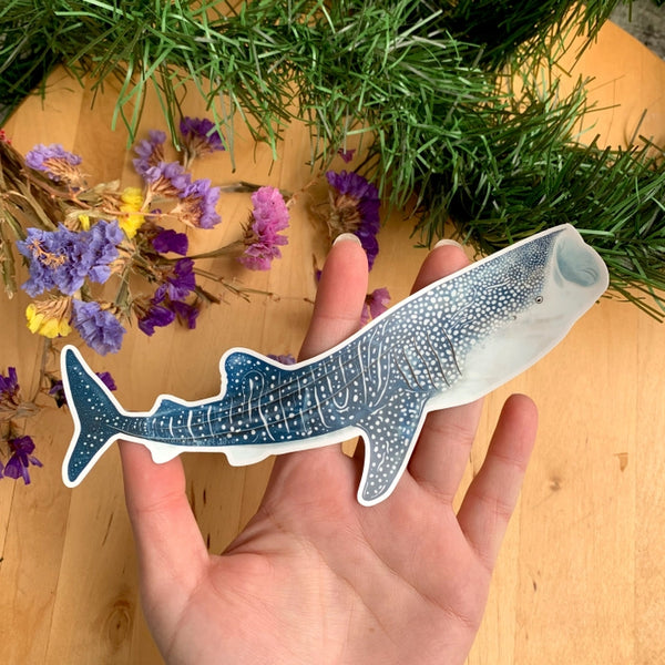 Whale Shark Sticker - Eco Vinyl