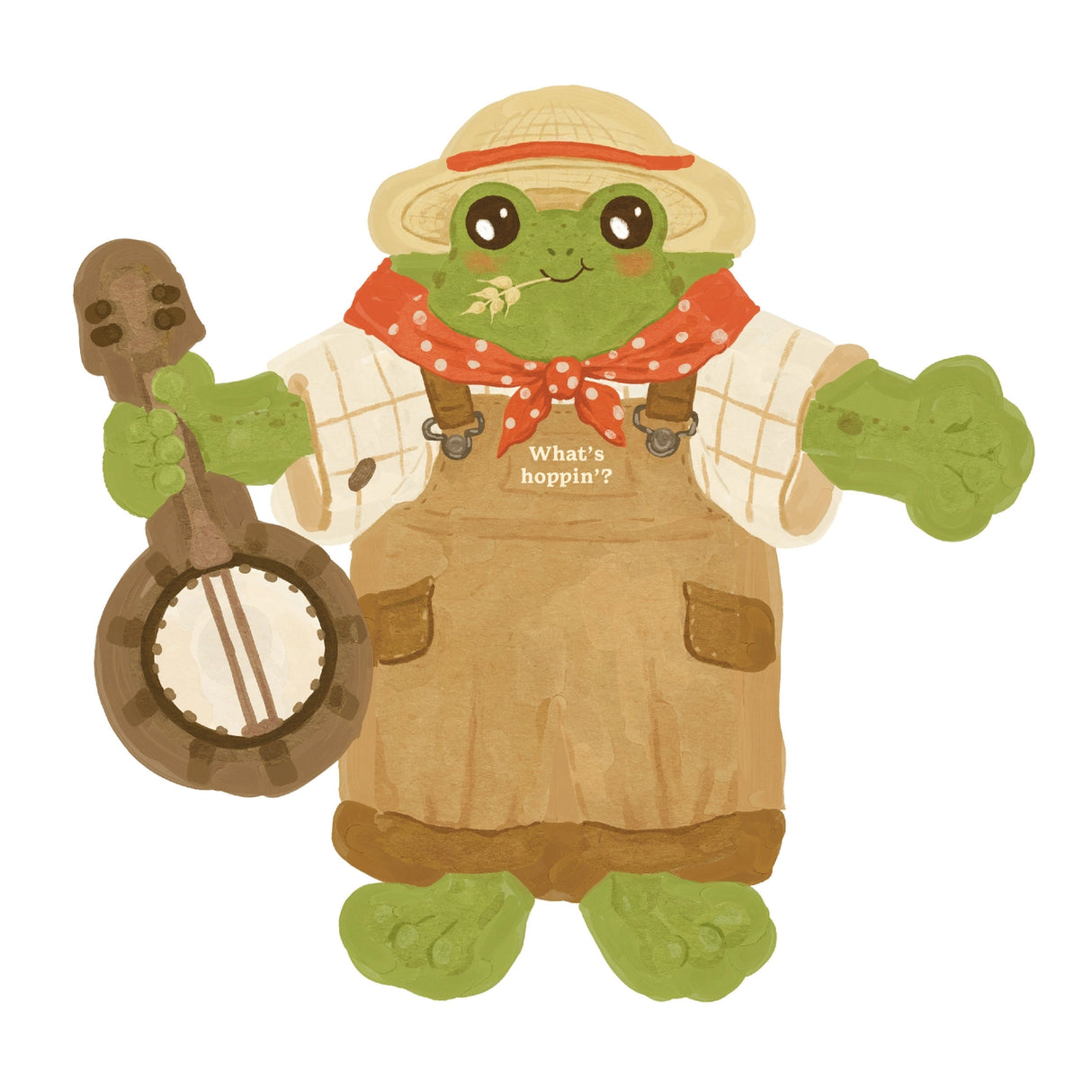 Add some quirky charm to your correspondence with adorable frog-shaped notecards!

These illustrated cards feature four different designs and punny greetings. From a wizard frog to a romantic frog, a bookish toad to a cowboy croaker, each of these playful amphibians will deliver your birthday wishes, congratulations, and cheerful ribbits to friends and family! The stationery set includes 12 die-cut notecards (4 designs repeating) and 12 envelopes.