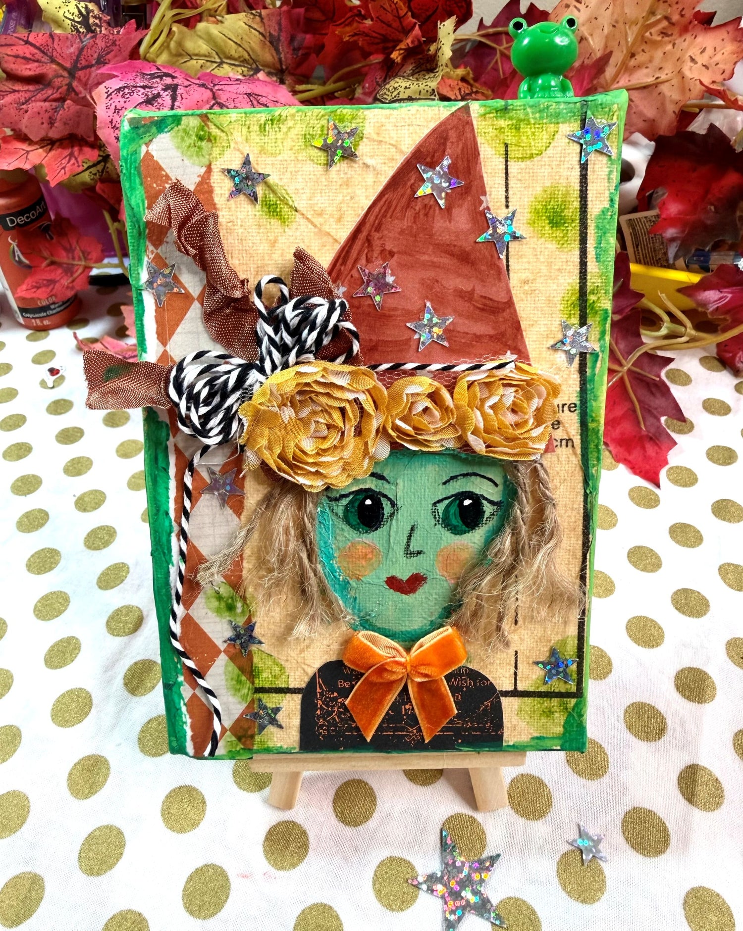 Mixed Media Whimsical Witch Workshop with Rebecca Hoot
