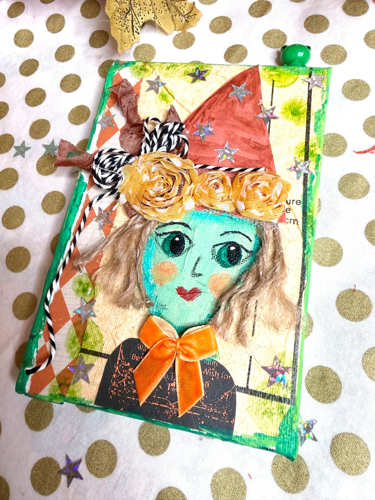 Mixed Media Whimsical Witch Workshop with Rebecca Hoot