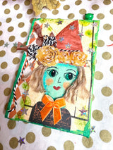 Mixed Media Whimsical Witch Workshop with Rebecca Hoot