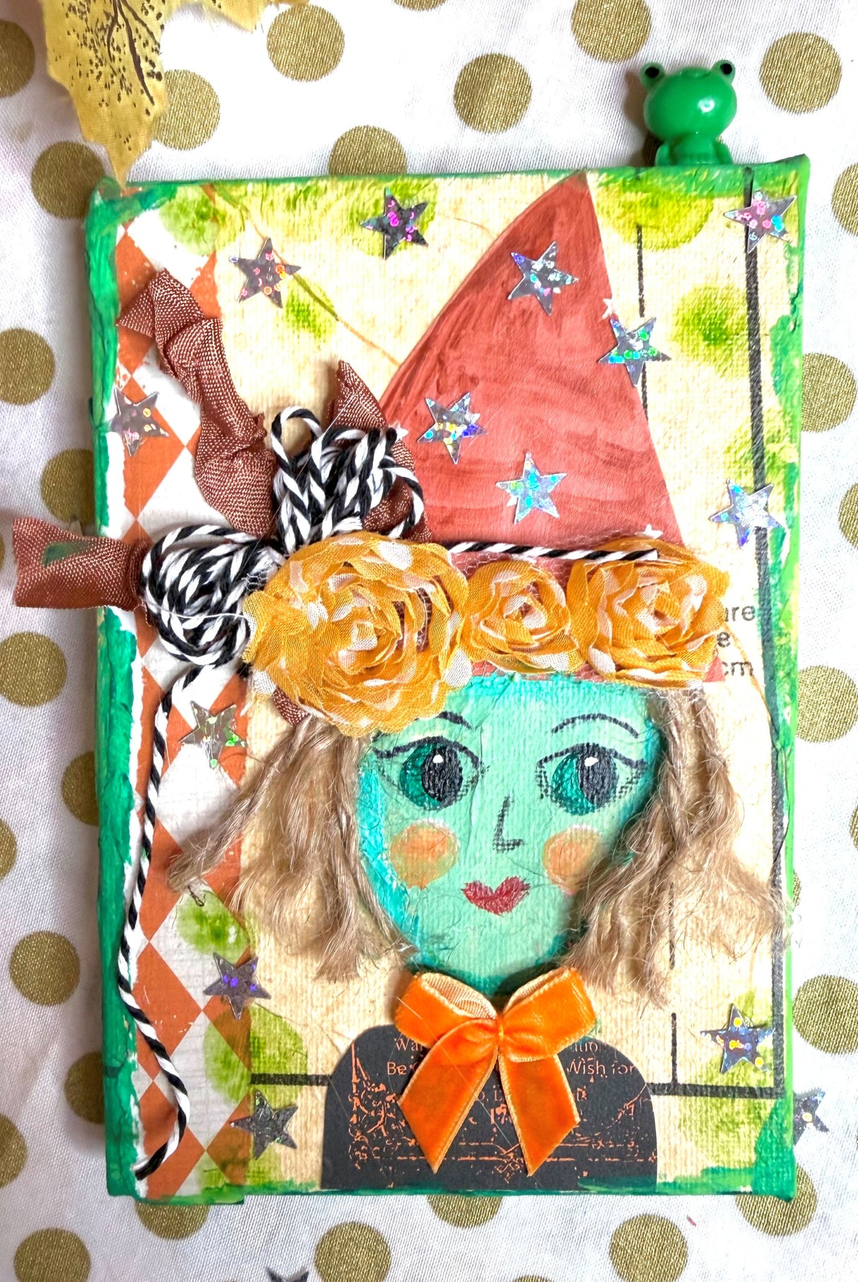 Mixed Media Whimsical Witch Workshop with Rebecca Hoot