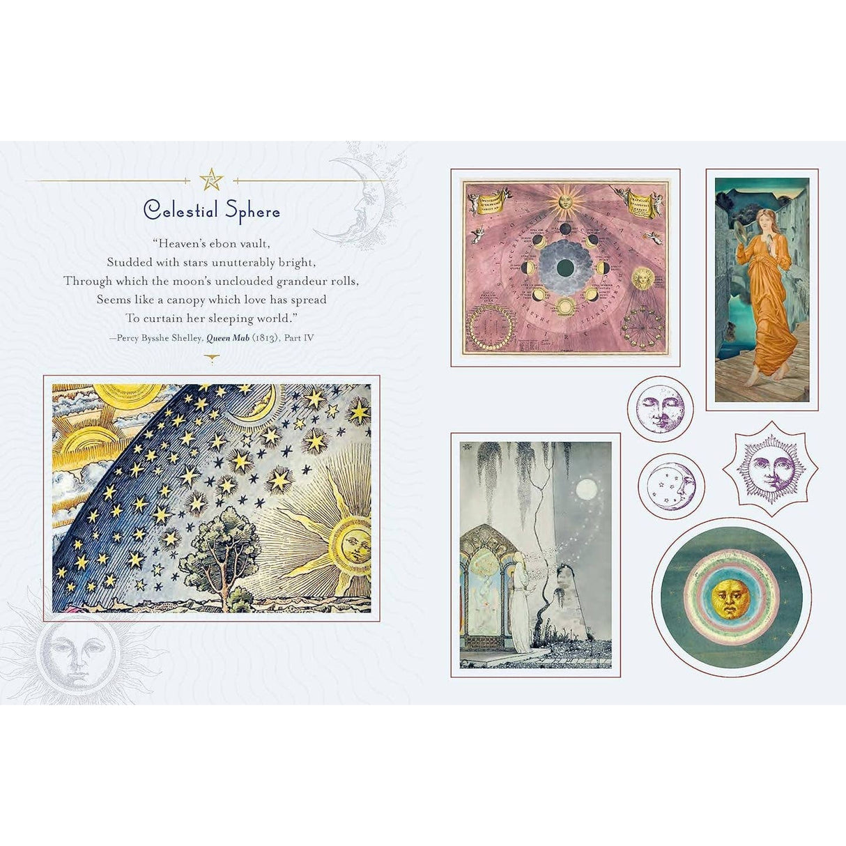 Wicca Sticker Book: 400+ Magickal & Mystical Stickers