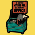 Wicked Clothes - Work Is Trash Vinyl Sticker

• Durable &amp; weatherproof
• Made of thick vinyl which protects from scratching, rain &amp; sunlight
• Size: 4" x 2.72" inches