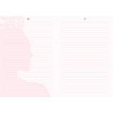 The perfect place to note your thoughts in style, this 184-page collectible journal is a stylish gift for any Wicked fan. This reversible journal can be flipped to present either Elphaba Thropp’s or Glinda Upland’s profiles, with internal pages in soft shades of green and pink and with a satin placeholder ribbon.

QUALITY CONSTRUCTION: This journal features a stunningly detailed, molded hardcover with metallic finish, 184-ruled pages of premium paper, plus a satin ribbon marker to ensure you never lose your