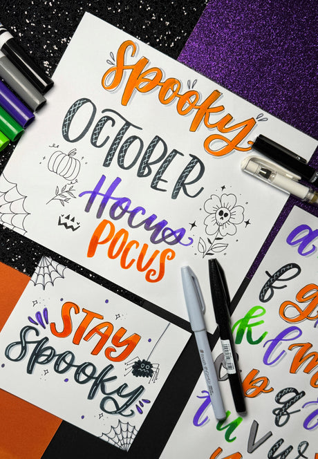 Wicked Words: Beginner Spooky Lettering Workshop with Emily Solis