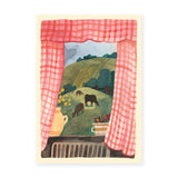 This postcard will be perfect little gift during this Christmas season. Made from one of my sketchbook paintings, with love from Czech Republic. Printed in high quality on matte paper.