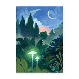This postcard will be perfect little gift during this Christmas season. Made from one of my sketchbook paintings, with love from Czech Republic. Printed in high quality on matte paper.
