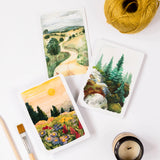 Wild Pencil Studio Postcard Set - Landscapes

✸ POSTCARD ✸

This Postcard designed with all wanderers in mind will be perfect for your snail mail, art wall and letters. Made from one of my sketchbook paintings with love in Czech Republic.