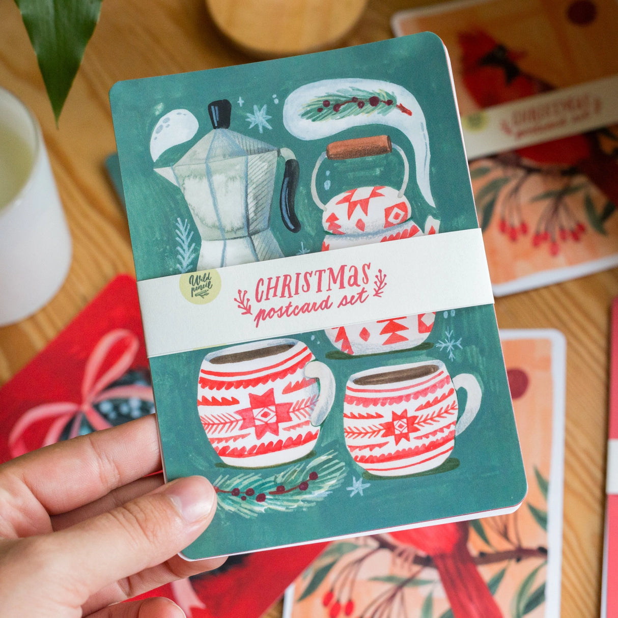 This postcard designed with all wanderers in mind will be perfect for your snail mail, art wall and letters. Made from one of my sketchbook paintings with love in Czech Republic.