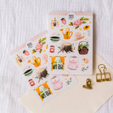 Designed with all travelers, wanderer and nature lovers in mind, sticker sheets have been core product of Wild Pencil Studio and loved by many in the last few years. Each decorated with my own original watercolor or gouache illustration, they are perfect for bullet journals, planners, envelopes or various other crafts!