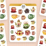Designed with all travelers, wanderer and nature lovers in mind, sticker sheets have been core product of Wild Pencil Studio and loved by many in the last few years. Each decorated with my own original watercolor or gouache illustration, they are perfect for bullet journals, planners, envelopes or various other crafts!