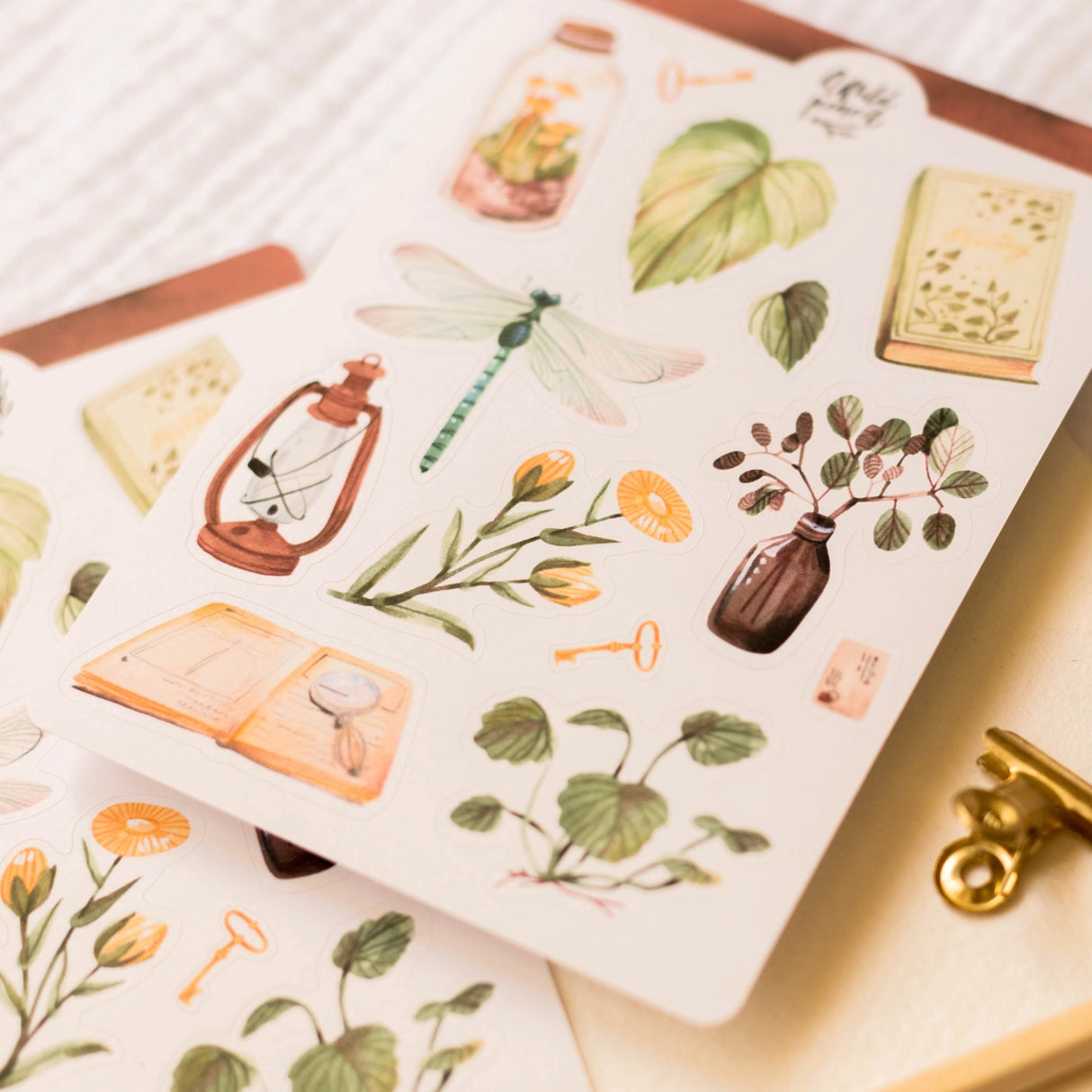 Paper sticker sheets have been core product of Wild Pencil Studio and loved by many in the last few years. Each decorated with my own original watercolor or gouache illustration, they are perfect for bullet journals, planners, envelopes or various other crafts!