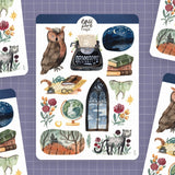 Wild Pencil Studio Sticker Sheet - Dark Academia