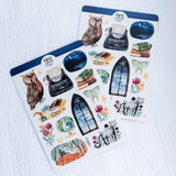 Wild Pencil Studio Sticker Sheet - Dark Academia