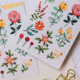 Wild Pencil Studio Sticker Sheet - Flowers