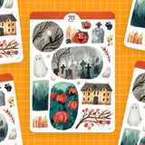 Wild Pencil Studio Sticker Sheet - Halloween Night