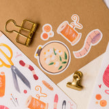Wild Pencil Studio Sticker Sheet - Sewing